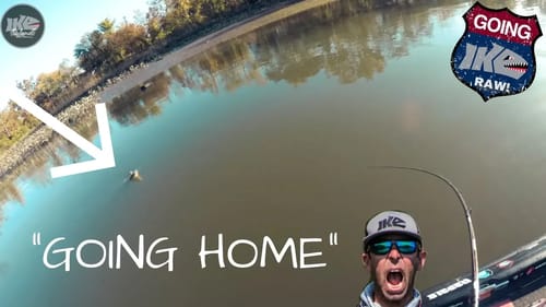 GOING IKE RAW: Going Home! Tidal Delaware River FISHING!