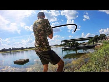MONSTER FISH in INSANE FARM POND!!
