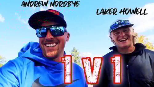 1 V 1 Bass Fishing Challenge - Nordbye VS Laker Howell! (GUNTERSVILLE)