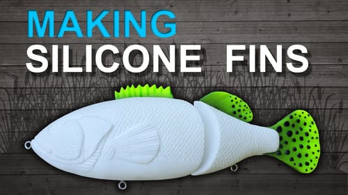 Making Silicone Fin Sets- exploring new techniques for making custom rubber fins for fishing lures