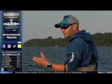 2018 Bassmaster LIVE at St  Lawrence River Friday