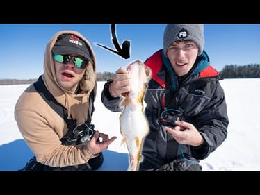 What Did This Fish EAT? (WEIRDEST Thing I've Seen Ice Fishing)
