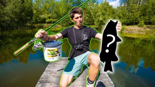 We FINALLY CAUGHT The Mystery Fish in my BACKYARD Pond!! (Pond Restoration Part 4)