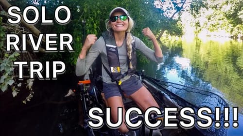 KAYAK MUSKY (Solo trip for BIG river fish)