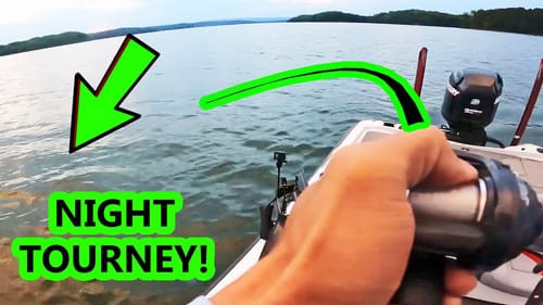 NIGHT FISHING BASS TOURNAMENT on Lake Chickamauga!! (Prefishing for MLF!)