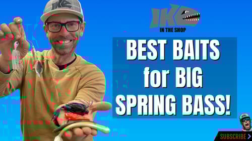 Best BAITS for BIG Spring  BASS!