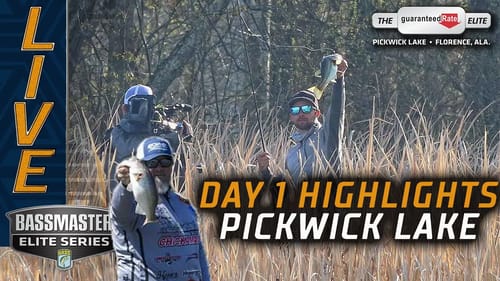 Day 1 - Bassmaster LIVE Highlights - Pickwick Lake
