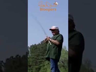 I missed the fish AND almost lost my hat... 😅