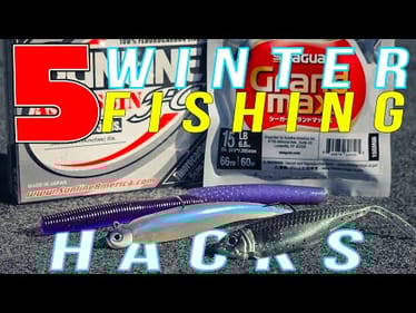 5 Fishing Hacks For Winter Bass Fishing!