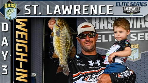 Weigh-in: Day 3 of Bassmaster Elite at the St. Lawrence River