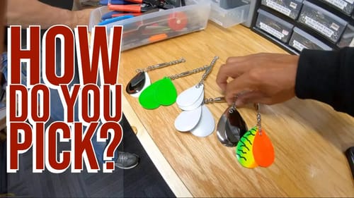 Elmer Breaks Down Blade Color Selection for Musky Bucktails