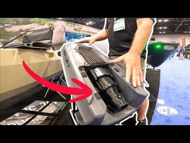 World's First Electric Jet Fishing Kayak