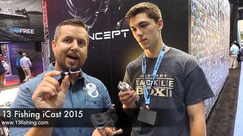 New Spool Upgrades For Concept Reels -- 13 Fishing (iCast 2015)