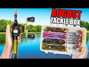 I Built the ULTIMATE August Fishing Tackle Box!