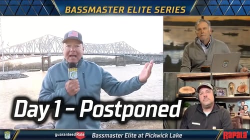 Weather postpones Day 1 at Pickwick (moved to Fri-Mon)