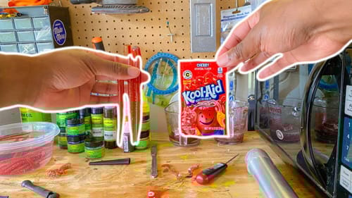 I MADE KOOL-AID FISHING LURES