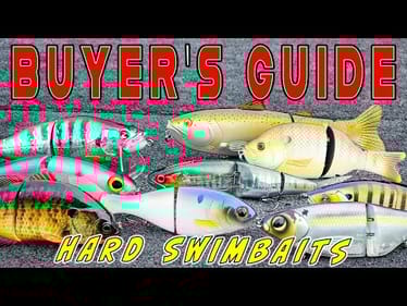 BUYER'S GUIDE: BEST HARD SWIMBAITS AND SWIMBAIT RODS!