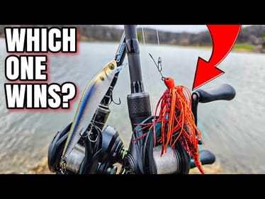 Chatterbait vs Jerkbait for Spring Bass (Bank Fishing)