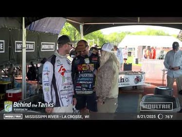 2025 Bassmaster Elite at the Mississippi River Moultrie Behind the Tanks 8/21