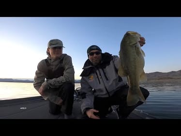 WINTER Bass FRENZY At Roosevelt Lake!!