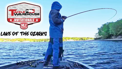 Catching BIG BASS On LAKE OF THE OZARKS! (MLF PRO TOURNEY - Prefishing Day 2)