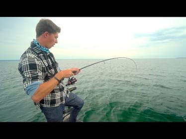 I LOST a Bet! -- Fishing The Great Lake