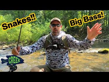 BIG Bass in Little Urban Creek!