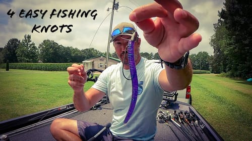 The ONLY 4 Fishing Knots You WILL EVER Need To Know!!  || The Only Knots I Use!!!