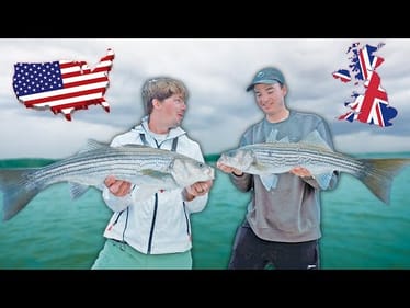 Taking Englanders Saltwater Fishing In New England -- (@fishwithcarl & @just_alex )