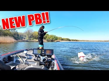 I Caught My BIGGEST BASS EVER Bed Fishing!!