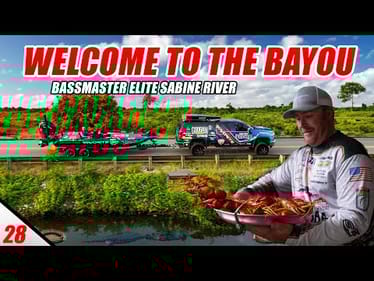 Welcome to the BAYOU! - Sabine River Bassmaster Elite 2023 (Travel) - UFB S3 E28