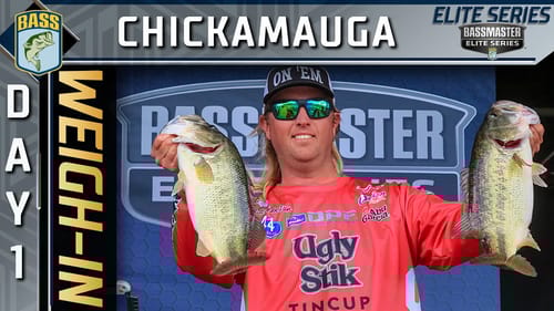 Weigh-in: Day 1 at Lake Chickamauga (2022 Bassmaster Elite Series)