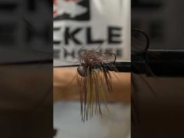 Tying Finesse Football Jigs 🧵 #bassunion #bassunionjigs #bassunionguideservice