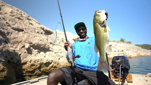Fishing Big Glide Baits For Aggressive Summertime Bass!