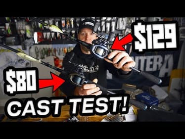 CAST TEST! $80 Shimano Caius vs $129 SLX XT | Entry-Level Baitcaster Performance Rating