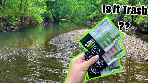 Creek Fishing with New GOOGAN BAITS??