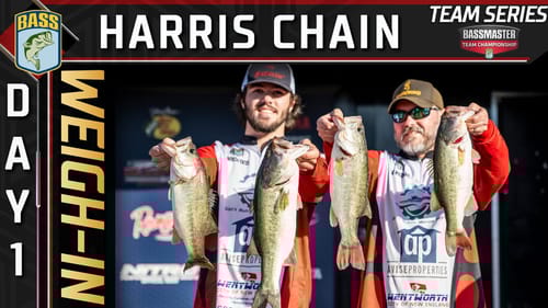 Weigh-in: Day 1 of 2023 Bassmaster Team Championship at Harris Chain of Lakes