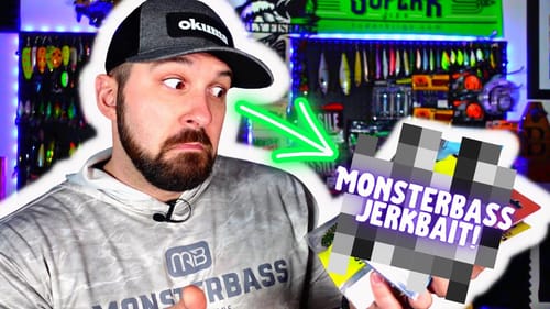 Brand NEW MONSTERBASS Jerkbait!? Monsterbass National Box Unboxing!