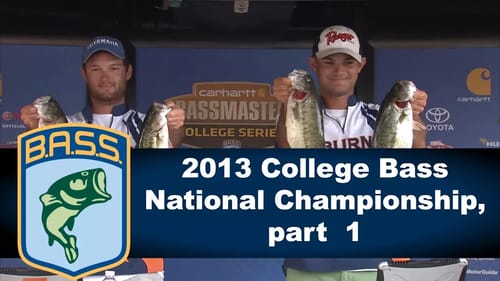 2013 College Bass National Championship, part  1