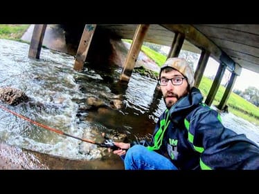 EXTREME FLOODING MEANS HUGE FISH!
