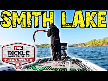 Pro Bass Tournament on SMITH LAKE, AL for $80,000! (Practice Day 2)