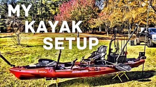 Kayak Setup - Jackson Mayfly - My Inshore Redfish Fishing Rig