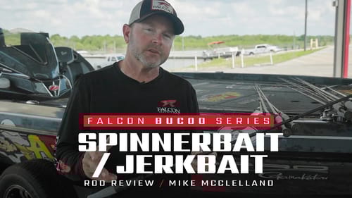 Falcon BuCoo SPINNERBAIT/JERKBAIT Rod – What the PROS fish with it! ft. Mike McClelland