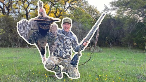My First Turkey! Up Close Gobbler Action!