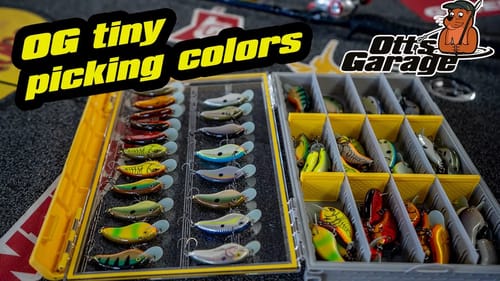Ott’s Garage | Picking Colors For @Rapala OG Tiny