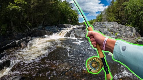 Shallow Water Fly Fishing REMOTE Mountain Streams And Creeks