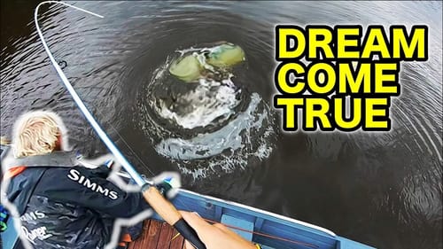 FAMOUS CELEBRITY AND I FOUND A MONSTER FISH!! (EPIC)