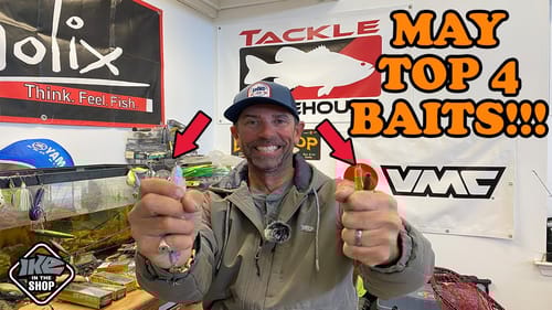 Top 4 Bass Baits for May: Catch Fish in All Three Phases of the Spawn