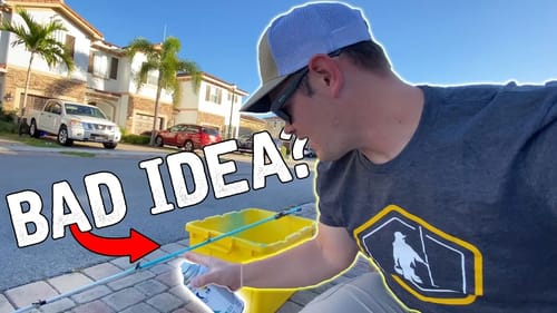 DO NOT Spray Paint A Fishing Rod! Bad Idea Spray Painting a Fishing Rod?