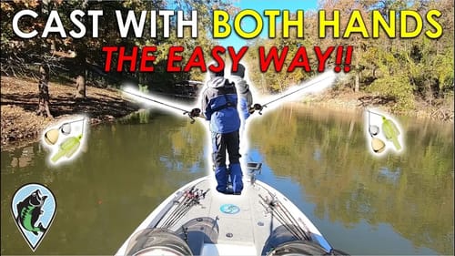 How to Cast with Opposite Hand | Bass Fishing Casting Instruction and Tips